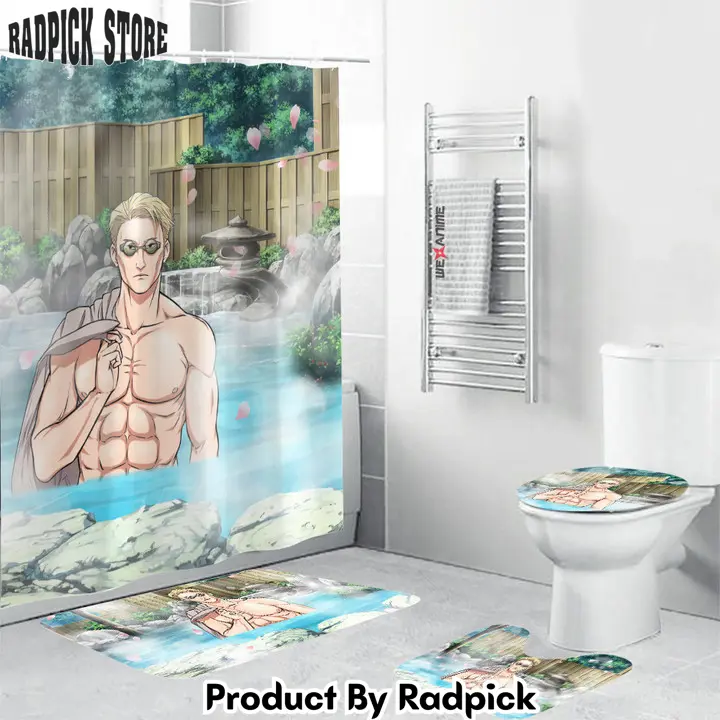 Jujutsu kaisen boys hot spring kento nanami combo bathroom set   rp0202593